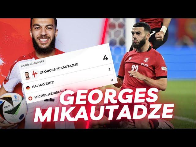 Georges Mikautadze ... BEST EURO 2024 STRIKER. Goals and skills and highlights