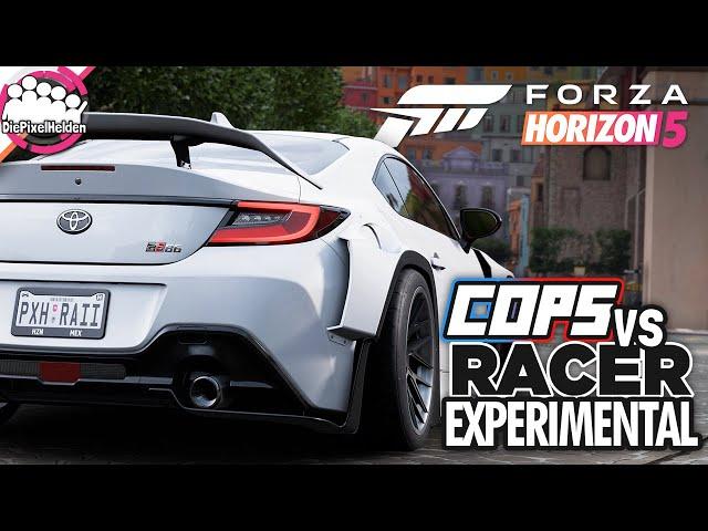 Wenn Racer Cop-Taktiken planen  - COPS vs RACER Experimental - FORZA HORIZON 5 MULTIPLAYER