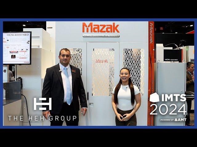 Unlock manufacturing efficiency with Mazak's Palletech System | IMTS 2024