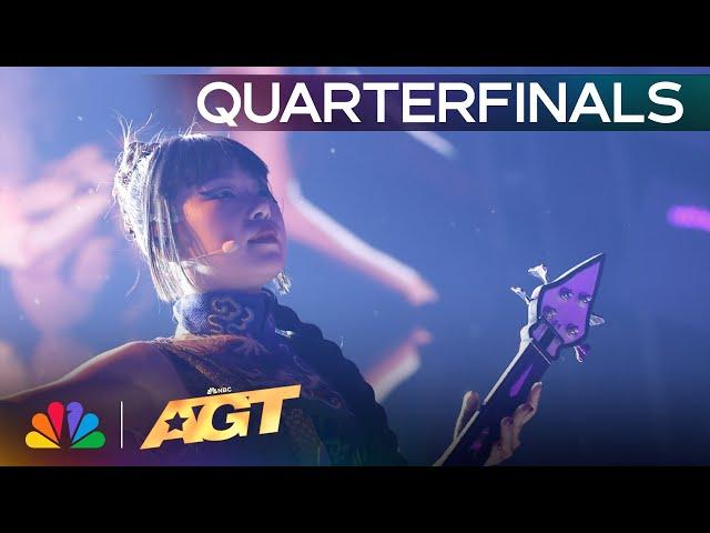 Guitarist NiNi Adds A METAL TWIST To Classical Music! | Quarterfinals | AGT 2024