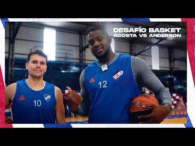 Desafío de Tiros con Ale Acosta y Eric Anderson | Club Nacional de Football | Basketball