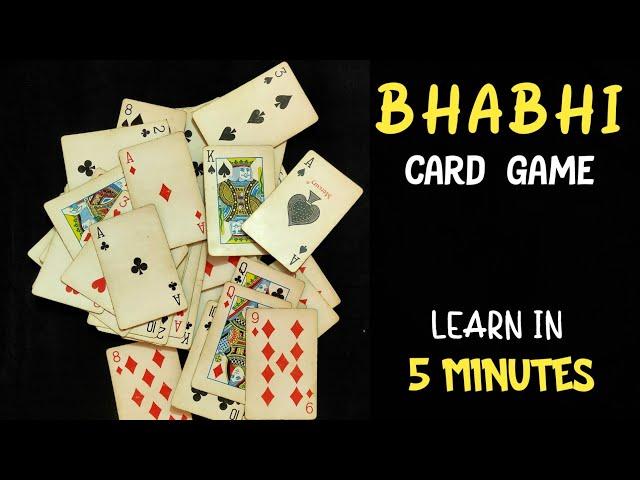 How to play bhabhi card game in hindi | 4 player funny card game | Gaming from home