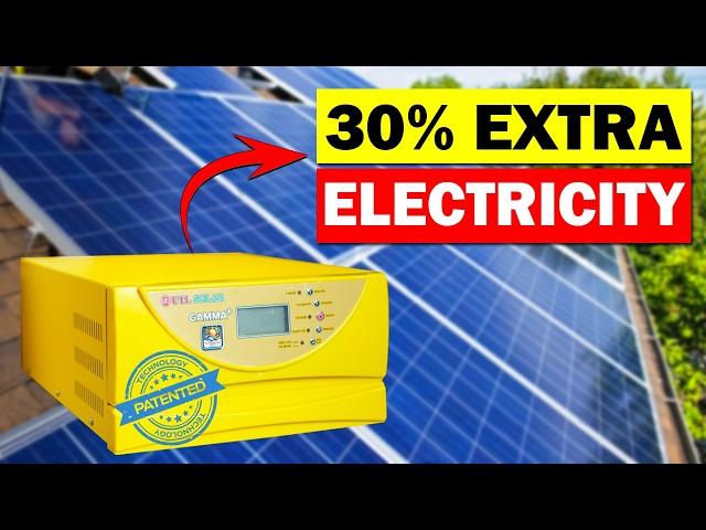 कैसे ये INVERTERआपका बिल ZERO कर सकता है | How This Solar Inverter Saves Electricity?