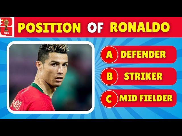 Cristiano Ronaldo Quiz | How Much Do You Know About Cristiano Ronaldo