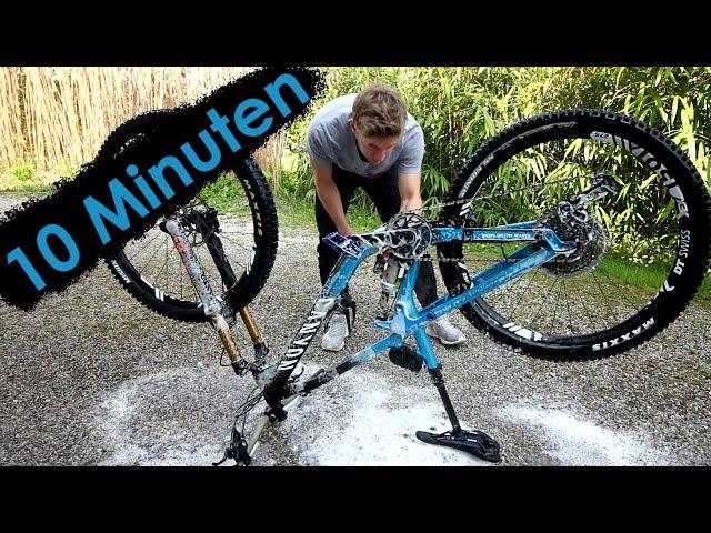 MTB in 10 Minuten perfekt putzen!