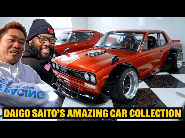 Daigo Saito & Hert Drift Miatas AND Car Collection Tour at Fat Five Land! | Japan Vlog 5 of 5