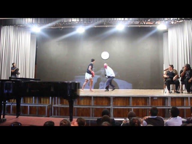 Mr Fredericks' Battle on Stage