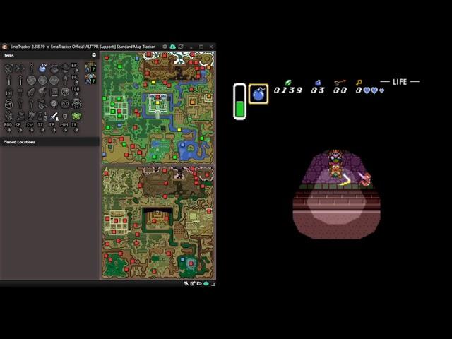 Zelda: A Link to the Past Randomizer - Entrance Shuffle (Full)