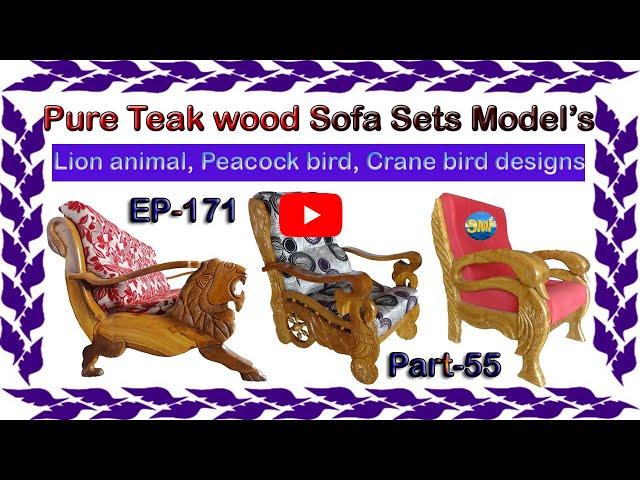 Pure Teak wood Sofa Sets Model’s | EP.171 | part.55 | sri maari furnitures | smf | furniture | 2021