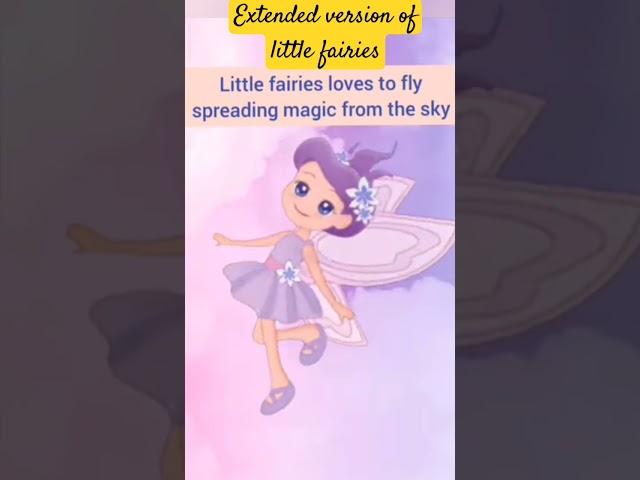 Best poem on fairies for kids| extended version of little fairies.. poem 4/15 #primarypoem