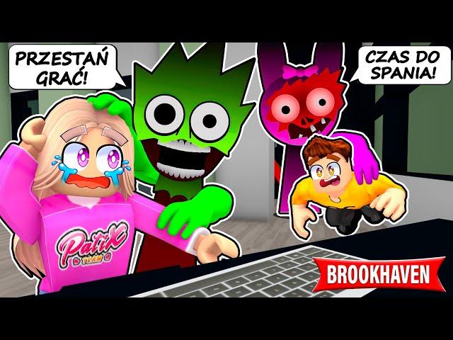 STRASZNE SPRUNKI ROZKAZUJĄ NAM na BROOKHAVEN RP w ROBLOX!