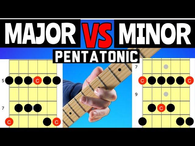 HOW TO USE The Major And Minor Pentatonic Scales Guitar