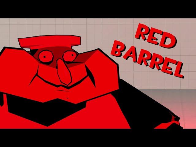 Fake Peppino mini boss showcase: Red Barrel (Pizza tower SFM)