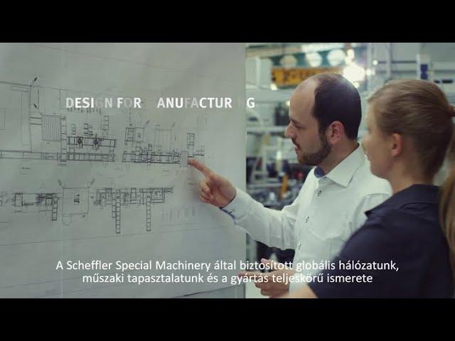 Schaeffler Special Machinery - az egyedi, fenntartható ötletek megvalósítója