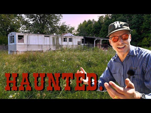 I Bought An ABANDONED CONSTRUCTION YARD! (Absolutely Haunted...)