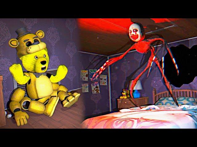 FNAF НАДЕНЬ КОСТЮМ ГОЛДЕН ФРЕДДИ из ФНАФ ЧТОБЫ ВЫЖИТЬ !!!