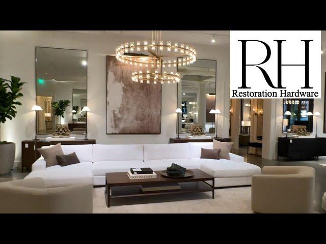 RESTORATION HARDWARE GALLERY TOUR 2024 & DINNER | LUXURY HOME DECOR