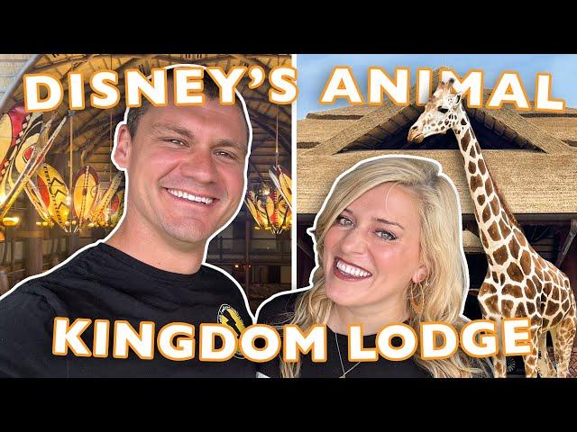 Disney World's WILDEST Hotel: Animal Kingdom Lodge Review | Room Tour, Jiko, Boma, Starlight Safari