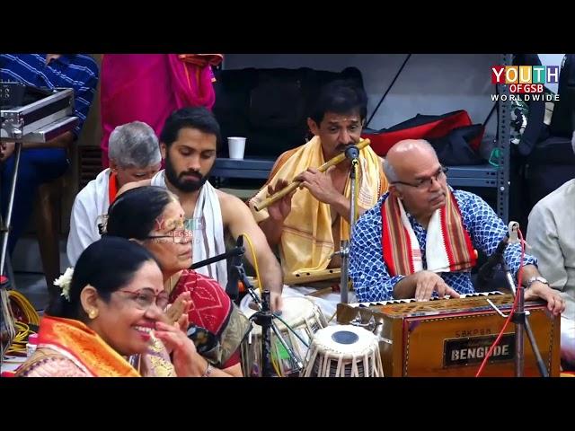 Raghavendra Baliga's melodious flute | Walkeshwar Sri Kashi Math, Mumbai | Chathurmas Vrutha 2024