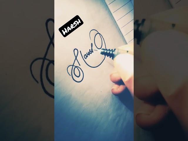 #harsh_____________##sign#design#signature