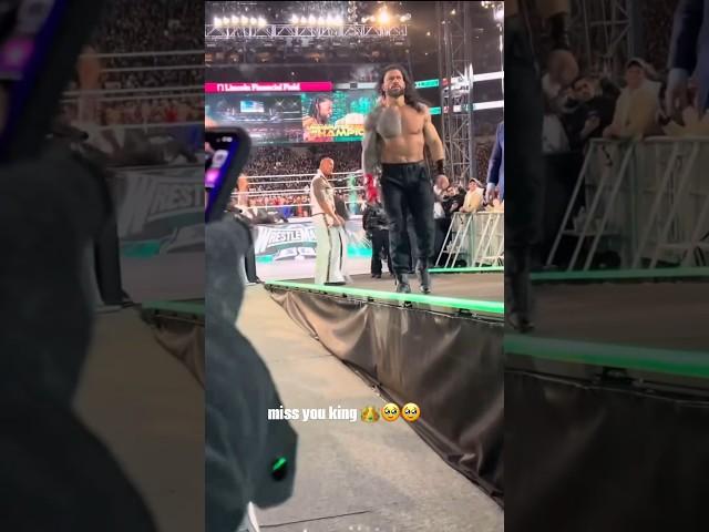 Roman Reigns going back after losing his Undisputed title against Cody Rhodes at WrestleMania 40 