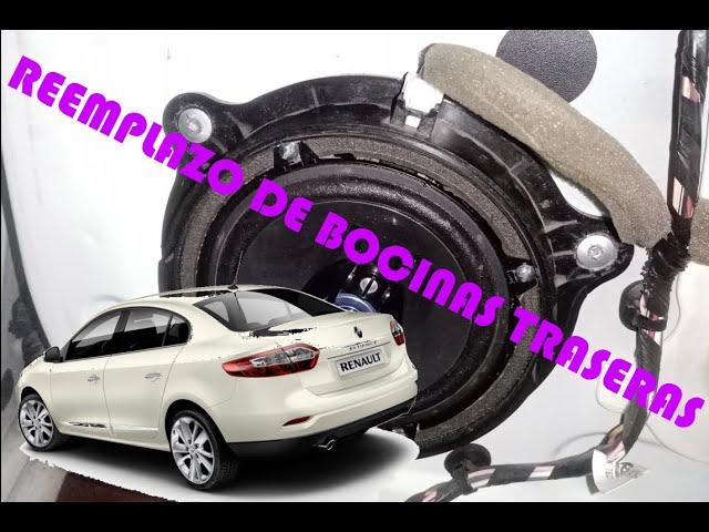 CAMBIO DE BOCINAS TRASERAS RENAULT FLUENCE