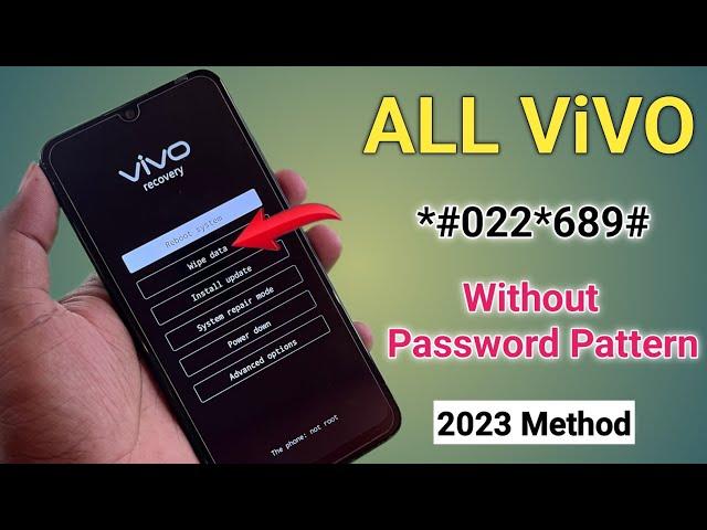 Finally October 2023:- All Vivo Reset Password How to fix forgot lockscreen Password Any Vivo Phone