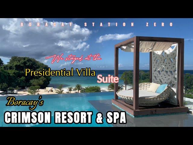 We were upgraded to the Presidential Villa Suite of Crimson Resort & Spa