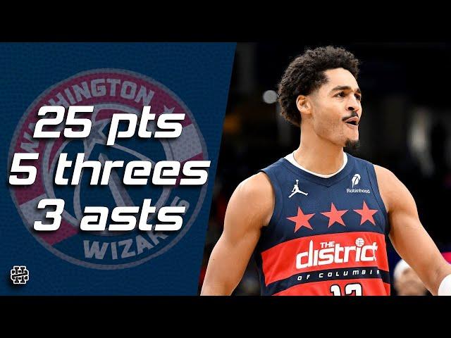 Jordan Poole 25 pts 5 threes 3 asts vs Hornets 24/25 season