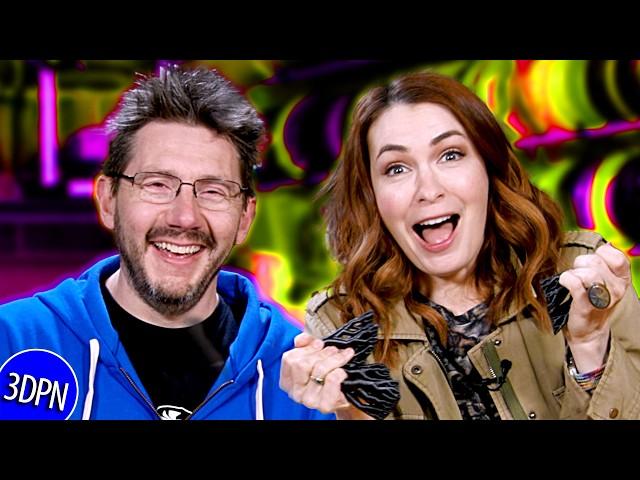 3D Printing Armor w/ Felicia Day!!