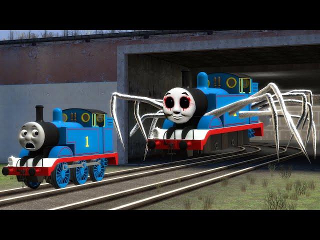 Building a Thomas Train Chased By Thomas The Tank Engine.exe,Cursed Thomas and Friends in Garrys Mod