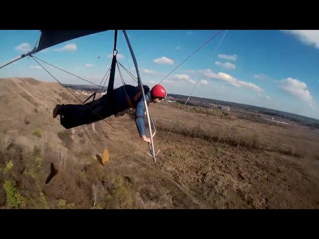 Hang gliding /  pilot error/ Дельтапланеризм. Дельтаклуб "Альтаир" #17 Crash