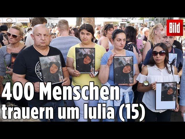 Trauermarsch für erstochene Iulia (15) aus Viersen