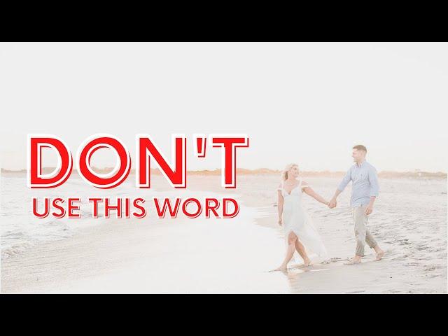NEVER Say This To Your Wedding Photography Clients