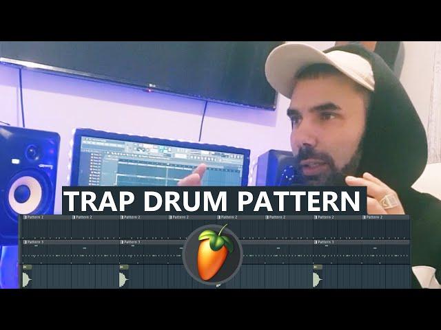 Trap Drum Pattern in FL Studio - Tutorial