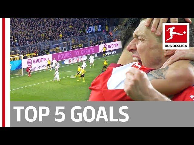 Top 5 Goals on Matchday 21 -  Guerreiro, Kalou & More