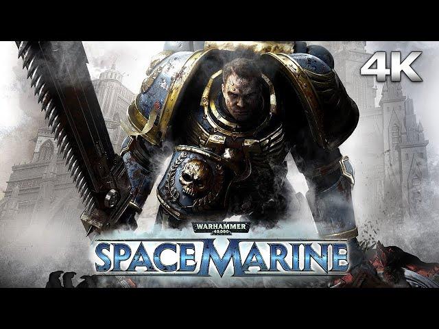 WARHAMMER 40,000 SPACE MARINE All Cutscenes (Full Game Movie) 4K UHD