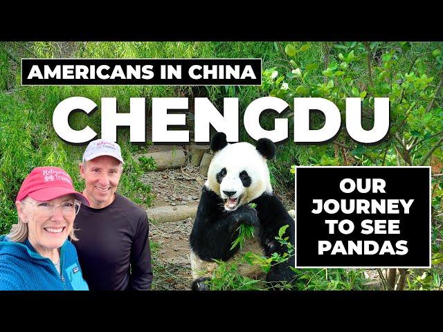 Chengdu China Travel Guide and Travel Vlog | Americans Visit the Pandas by Train