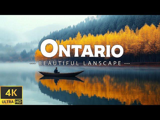 ONTARIO 4K in Autumn | A Vibrant Tapestry of Colors and Scenic Beauty