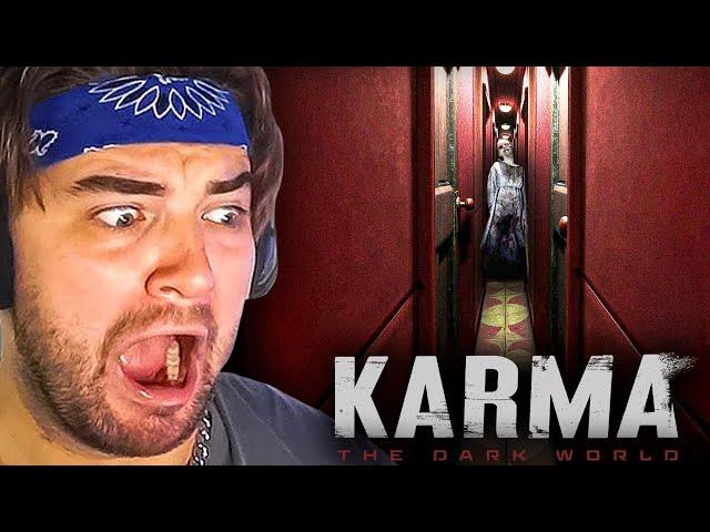 THE CHASE SCENES IN THIS GAME ARE... DISTURBING | Karma The Dark World