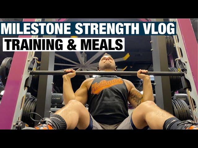 Training & Meal VLOG on Milestone Strength Fitness Program