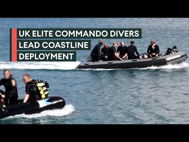 Exercise Austere Wolf: UK commando divers lead deployment into Albania