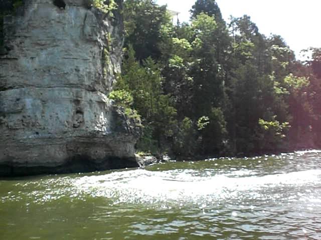 50ish ft. Cliff Jump at the Lake of the Ozarks