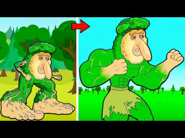 BRR BRR PATAPIM BECAME THE STRONGEST! ITALIAN BRAINROT Cartoon Animation