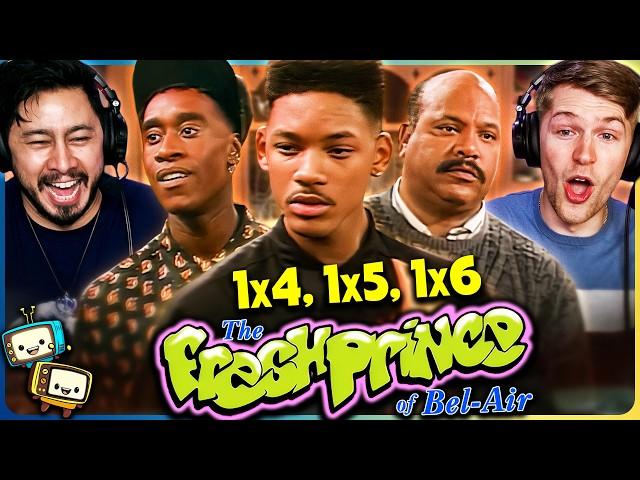 THE FRESH PRINCE OF BEL-AIR (1990) Season 1 Episodes 1x4, 1x5, & 1x6 Reaction!