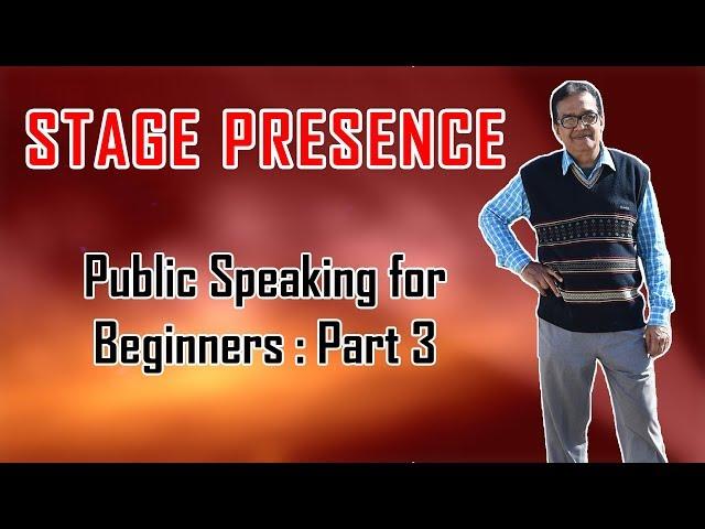 Public Speaking for beginners-- Stage Presence|Personality Development|vcaninspire|