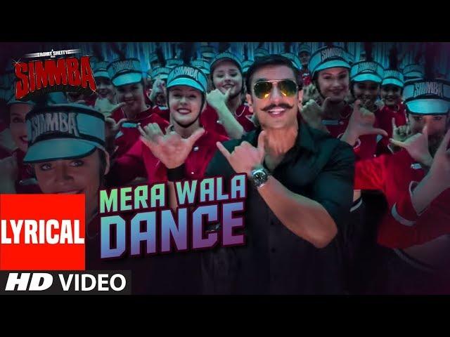 Mera Wala Dance Lyrical | Simmba | Ranveer Singh, Sara Ali Khan | Neha K,Nakash A,Lijo G-DJ Chetas