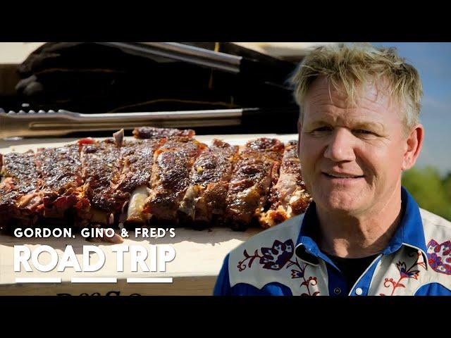 The Trio Make Brisket | Gordon, Gino and Fred: Road Trip