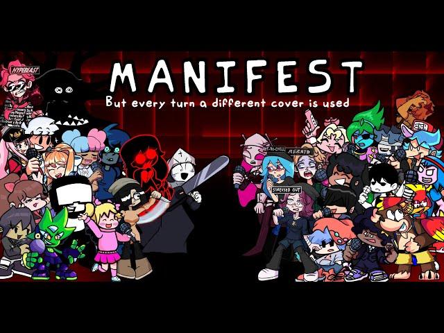 Friday Night Funkin' : Manifest LOREMIX, but every turn a different cover is used (BETADCIU)