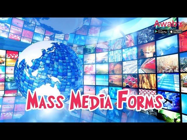 Mass media forms